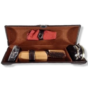 Stone & Clark New 8PC Shoe Polish Care Kit Leather Shoe Shine Kit